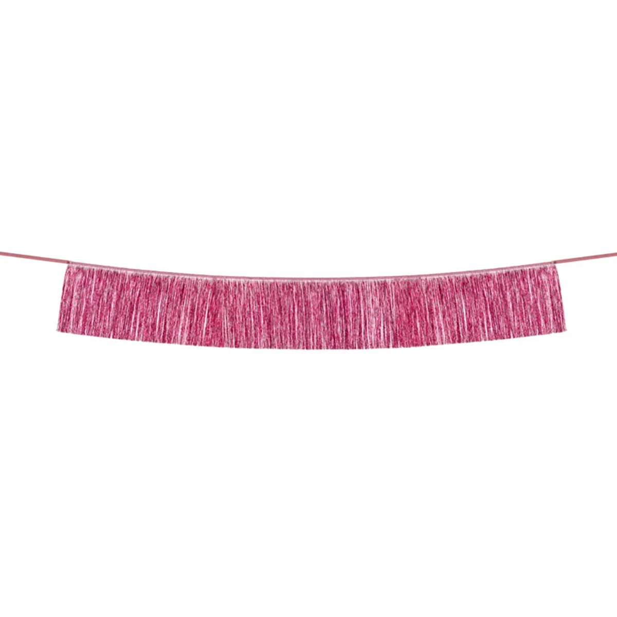 1 Girlande - Fringe Girlande - Rosa