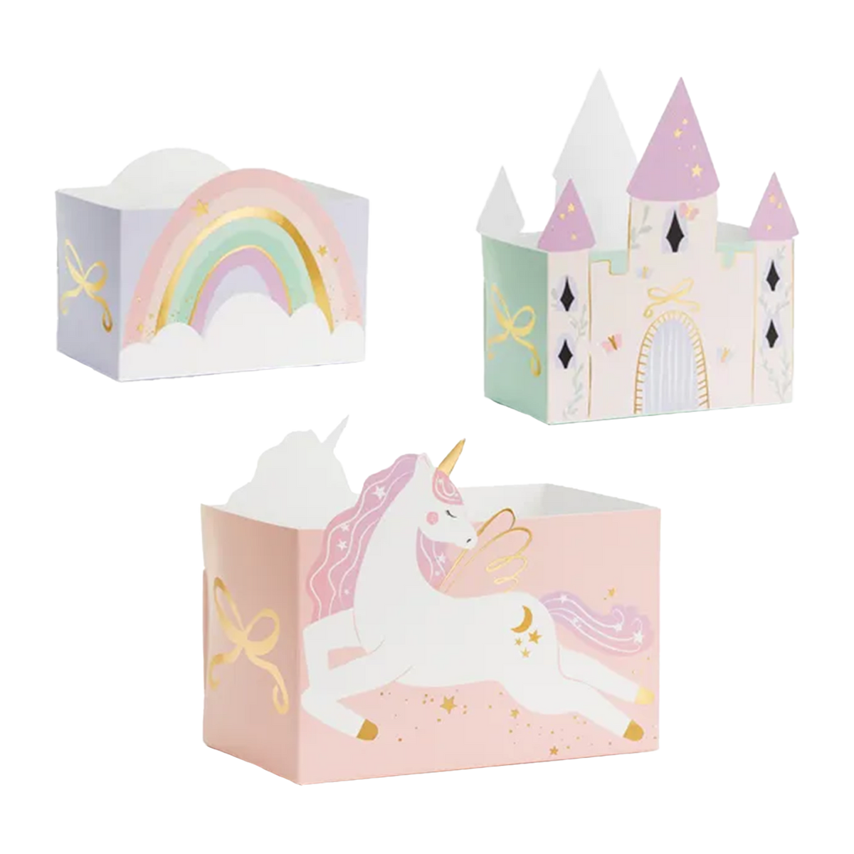 6 Snackboxen - Unicorn