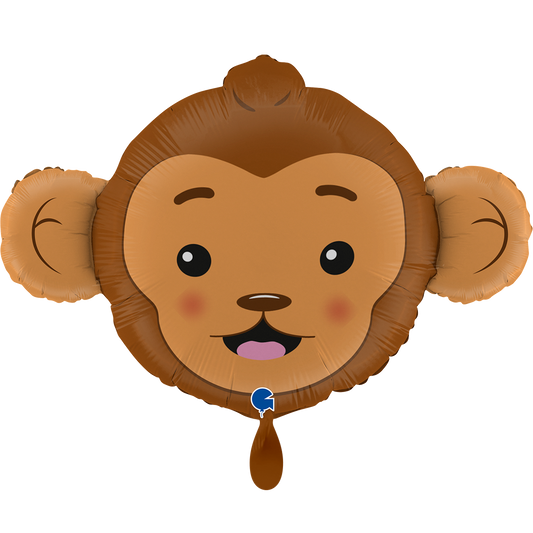1 Balloon XXL - Monkey Head