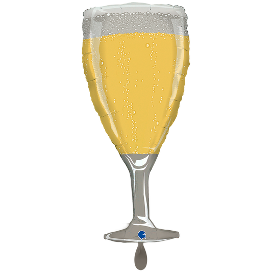 1 Balloon XXL - Champagne Glass