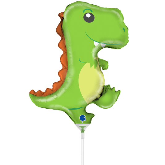 10 Miniballoons Airfilled - Dinosaur (Unverpackt)