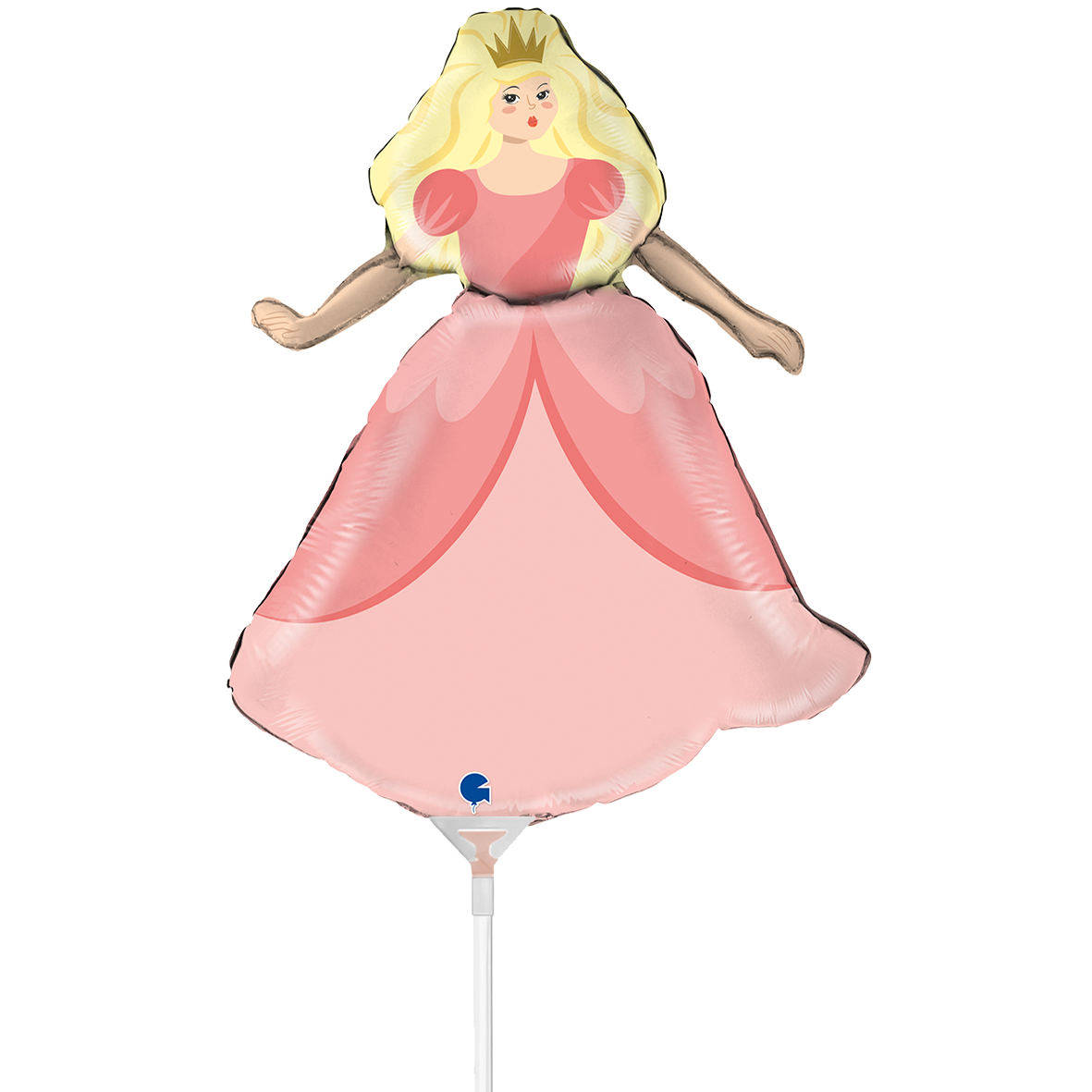 10 Miniballoons Airfilled - Princess (Unverpackt)