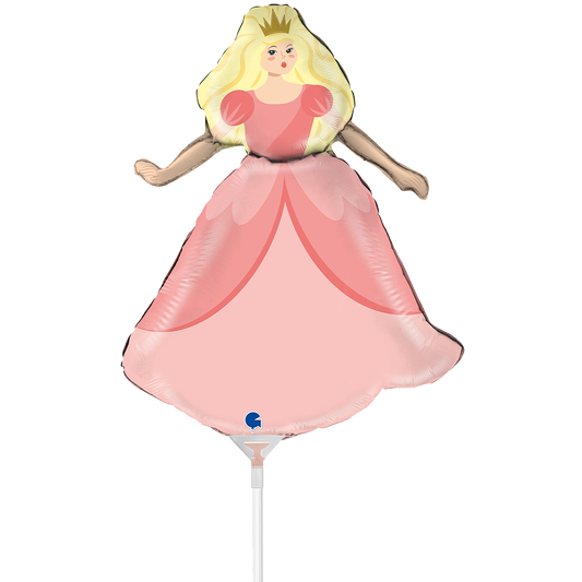 10 Miniballoons Airfilled - Princess (Unverpackt)
