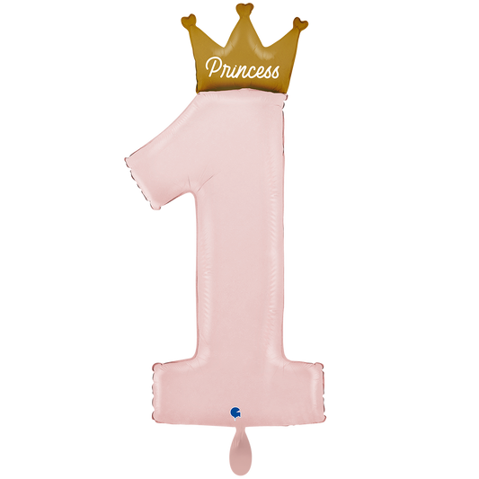 1 Balloon XXL - My 1st Birthday Princess