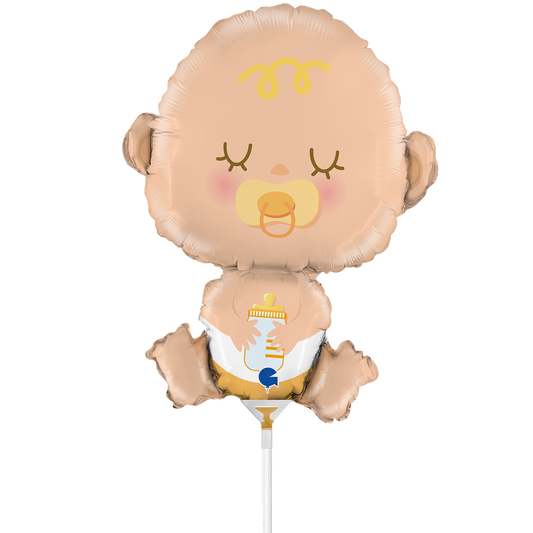 10 Miniballoons Airfilled - Baby Shape (Unverpackt)
