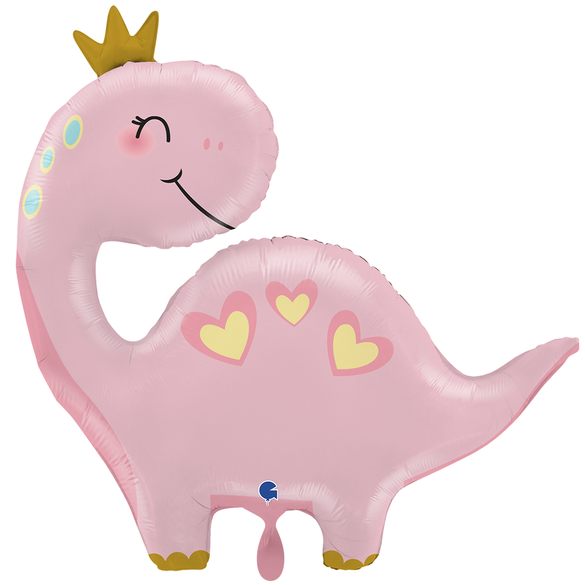1 Balloon XXL - Pink Dino