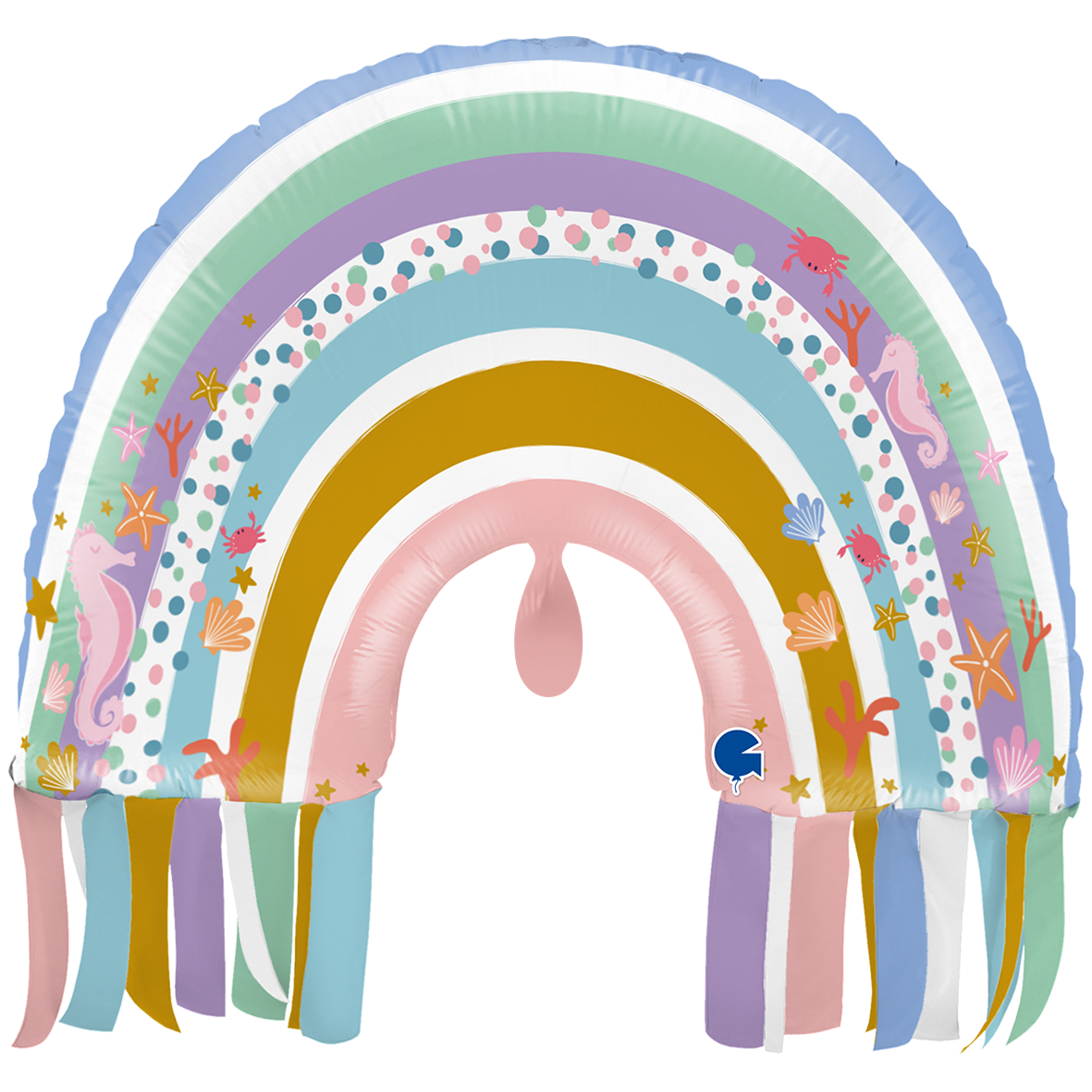 1 Balloon XXL - Maritime Rainbow