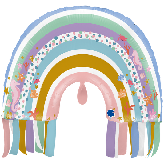 1 Balloon XXL - Maritime Rainbow