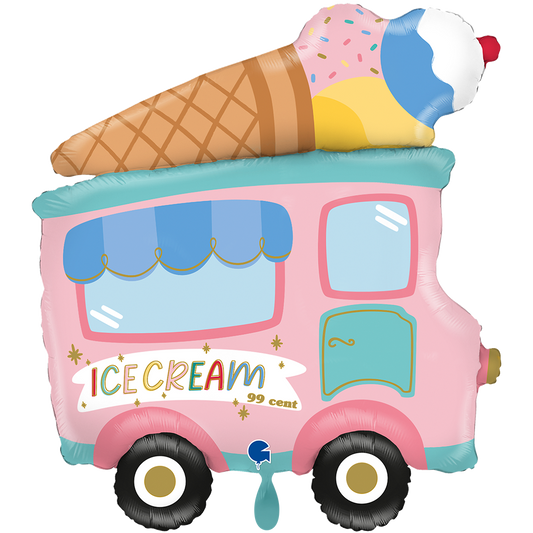 1 Balloon XXL - 60's Ice Cream Truck