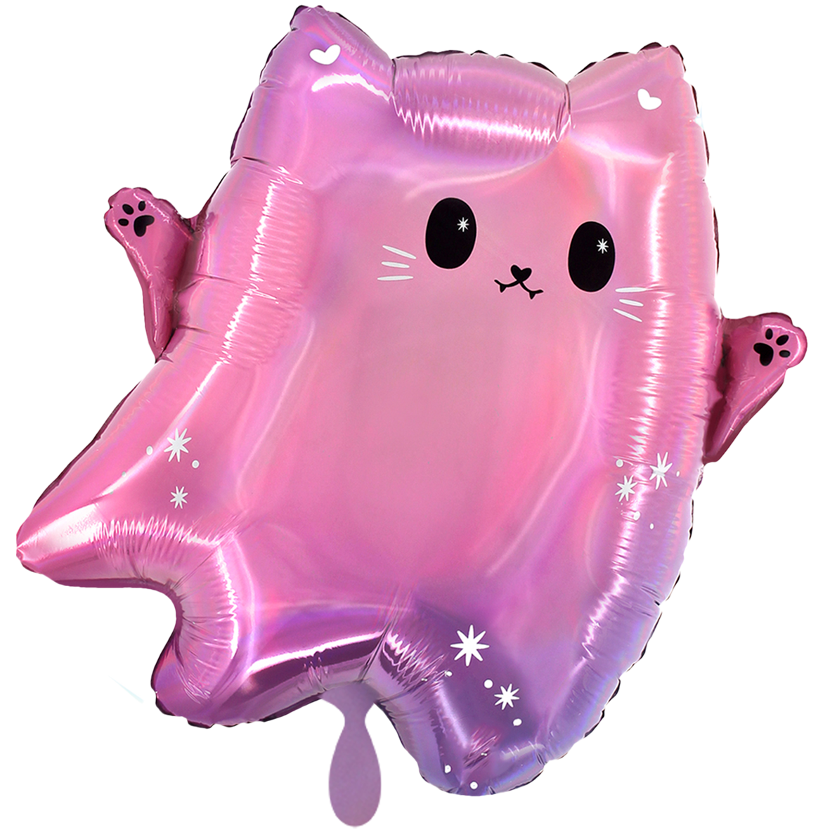 1 Balloon - Kawaii Ghost Cat