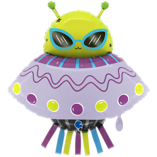 1 Balloon XXL - Funky Alien