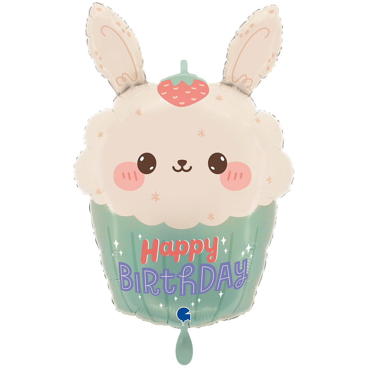 1 Balloon XXL - Bunny Cupcake
