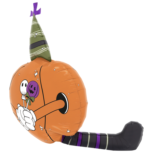 1 Balloon - The Sitting - Vintage Pumpkin