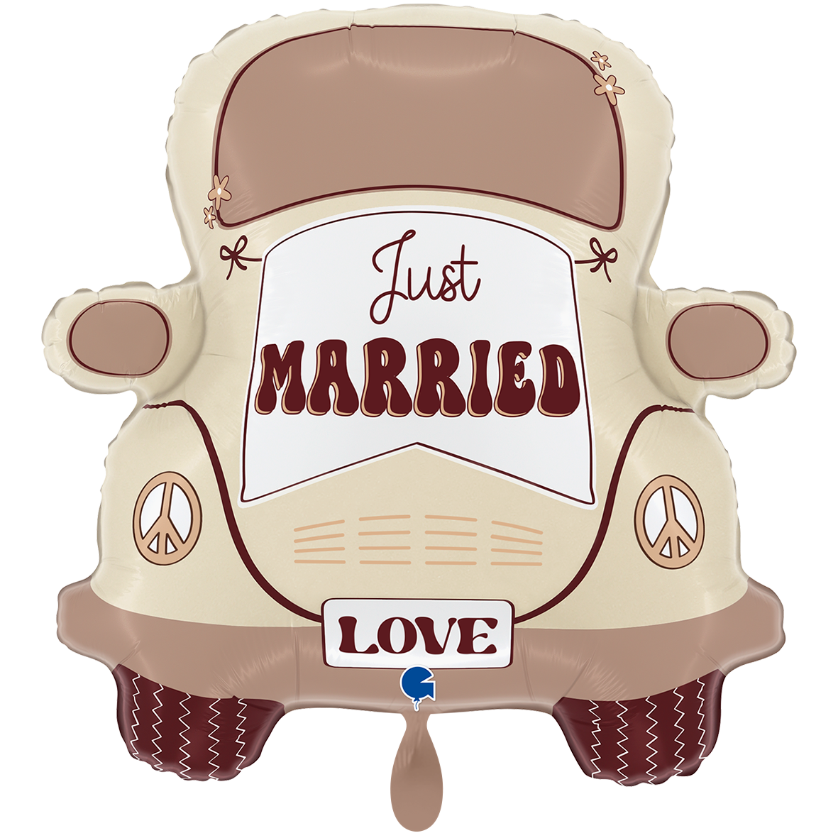 1 Balloon XXL - Wedding Hippie Car