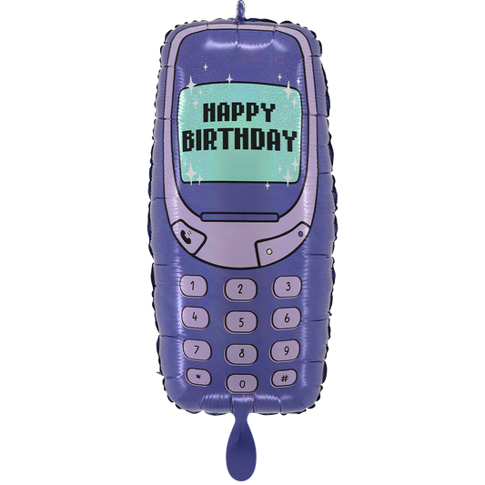 1 Balloon XXL - 00'S Birthday Phone