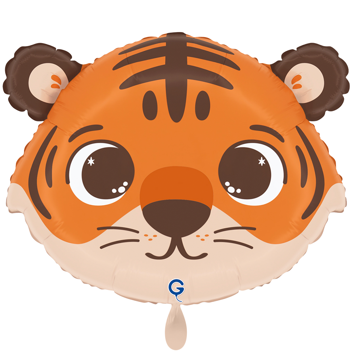 1 Balloon - Funny Tiger Head
