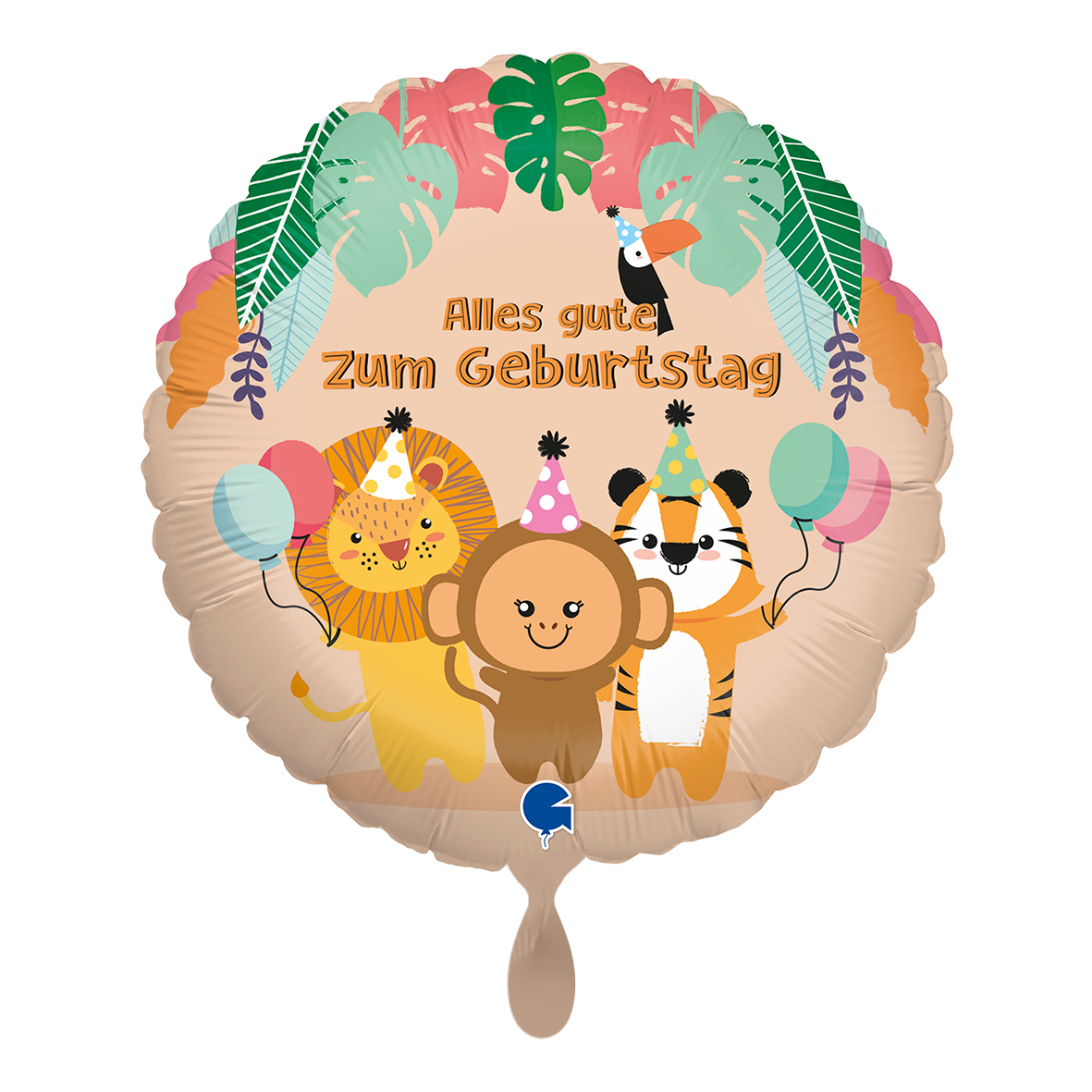 1 Balloon - Tropische Tiere