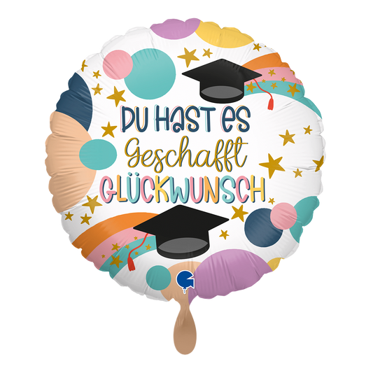 1 Balloon - Du Hast Es Geschafft Glückwunsch