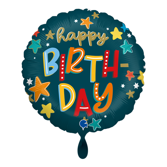 1 Balloon - Stars Birthday
