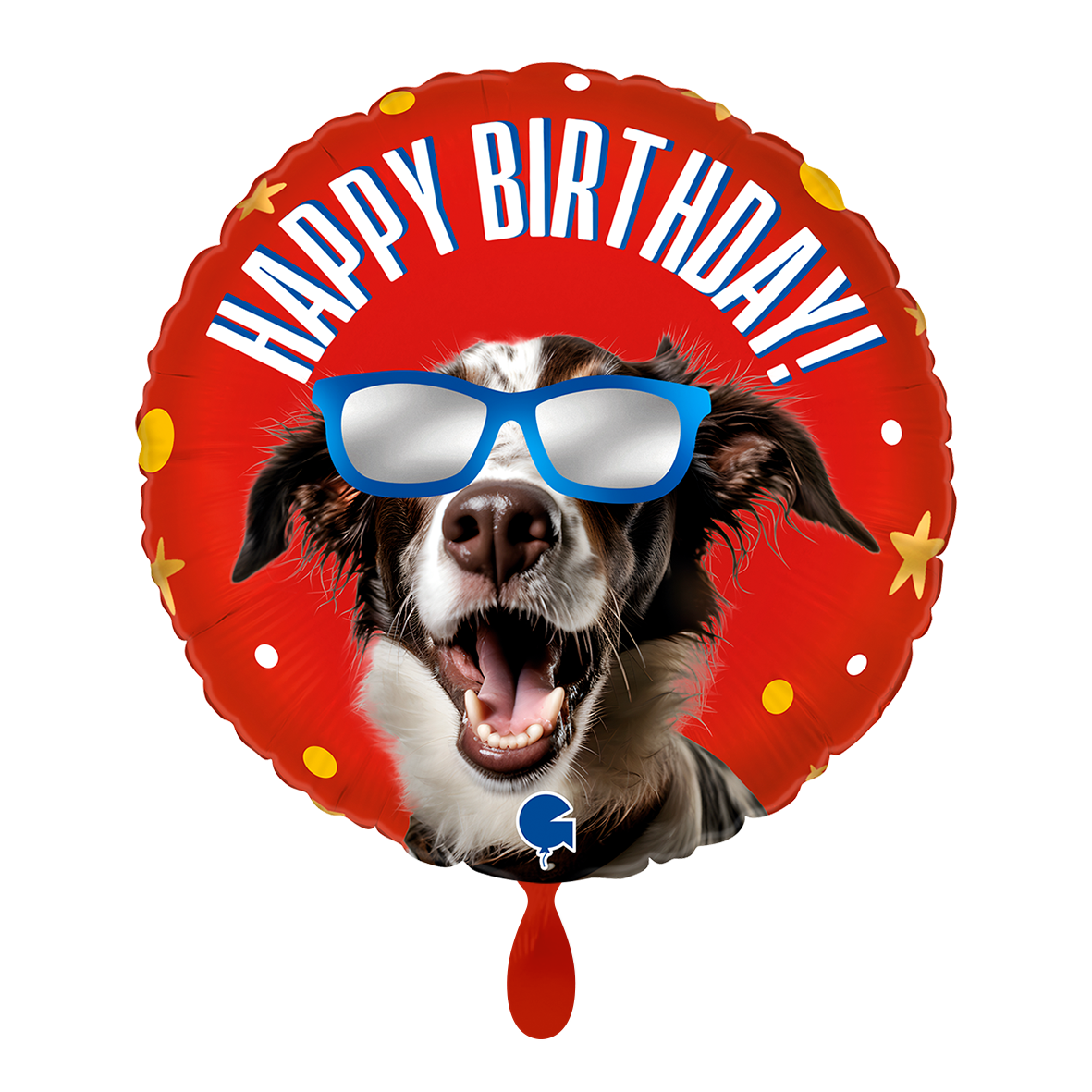 1 Balloon - Cool Doggy Birthday