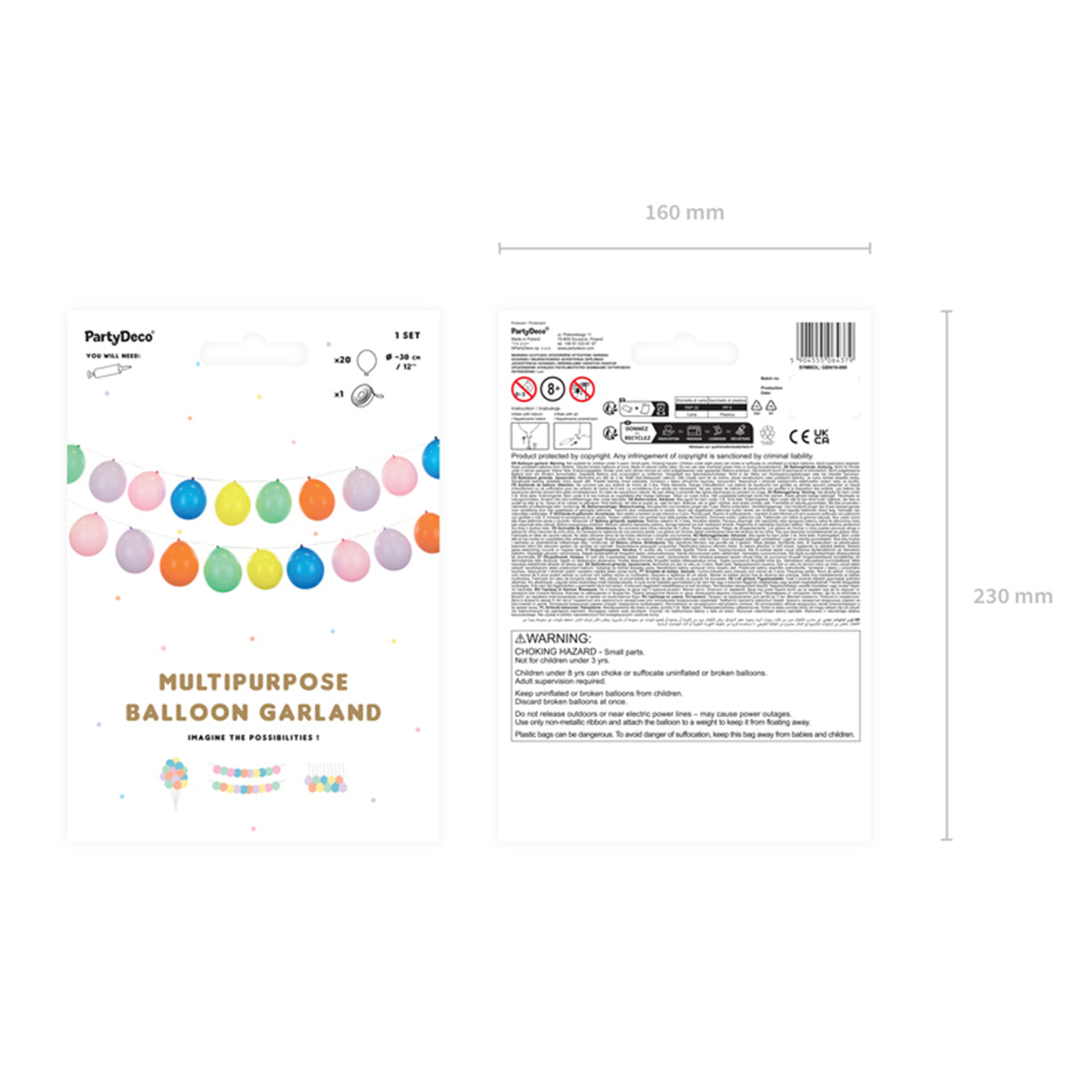 1 Ballonset - 3in1 - Mix