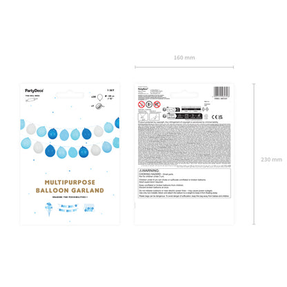 1 Ballonset - 3in1 - Blue