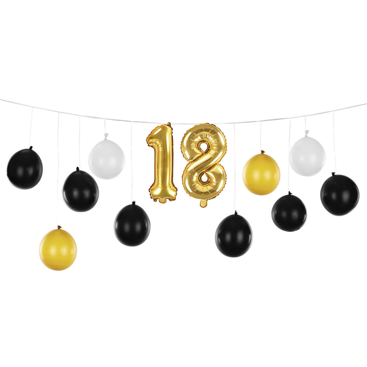 1 Ballonset - 3in1 - 18th birthday