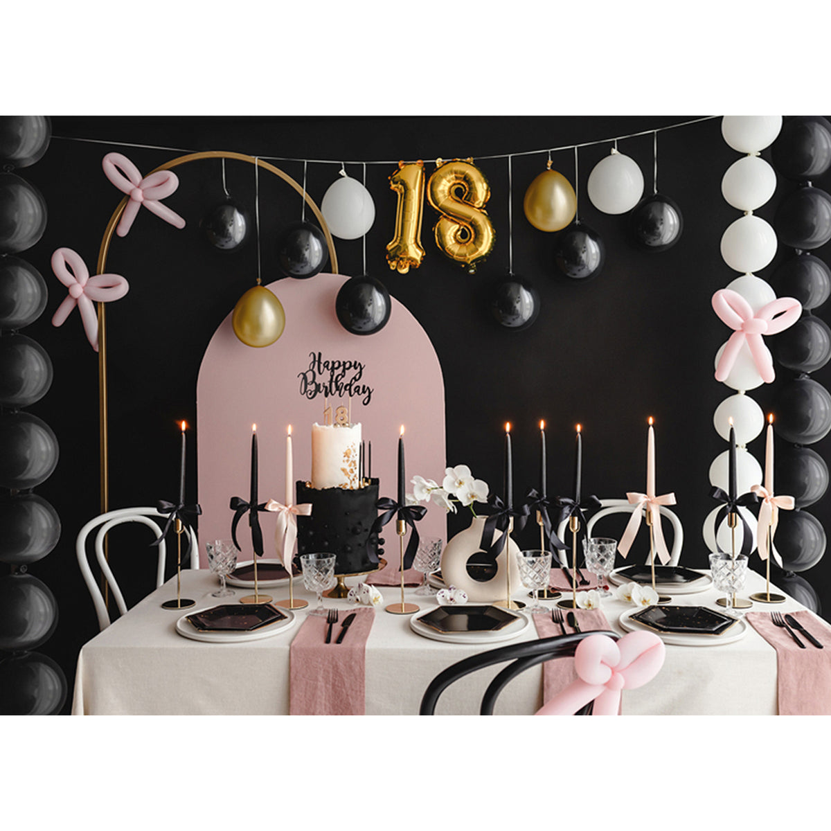 1 Ballonset - 3in1 - 18th birthday