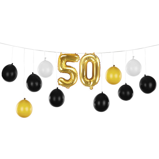 1 Ballonset - 3in1 - 50th birthday