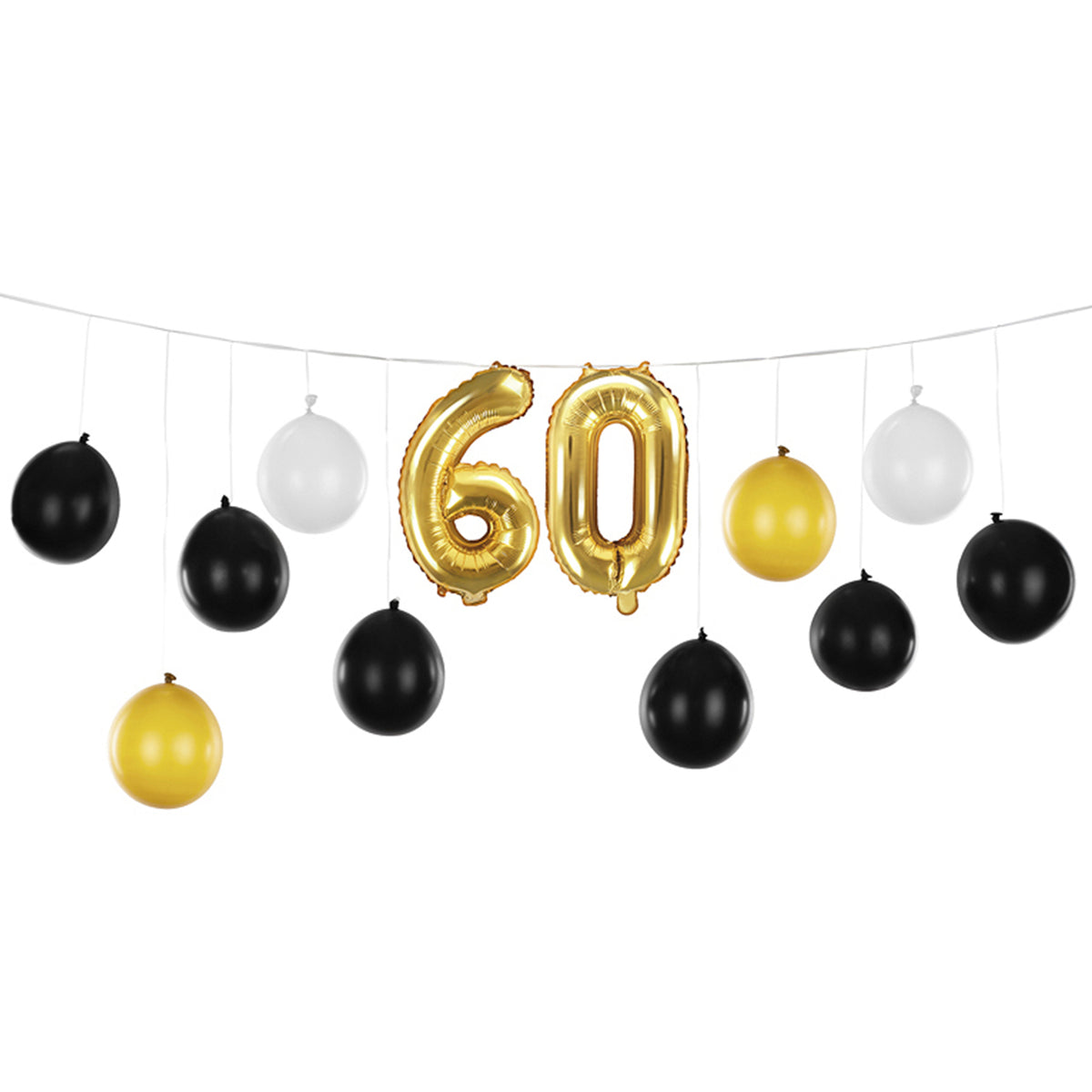 1 Ballonset - 3in1 - 60th birthday