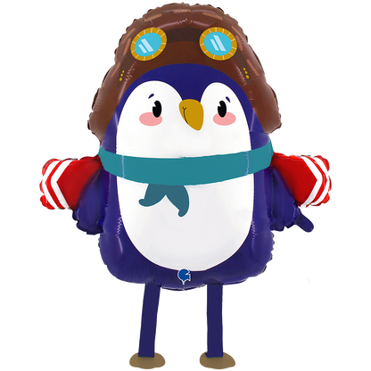 1 Balloon XXL - Pet Walker - Aviator Penguin