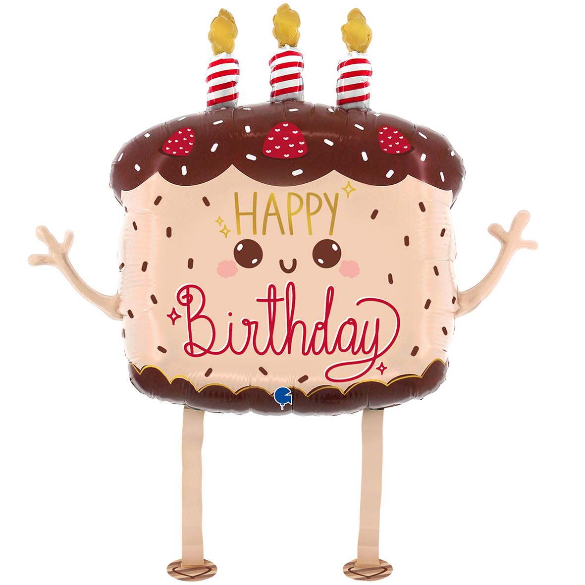 1 Balloon - Pet Walker - Kawaii Cake