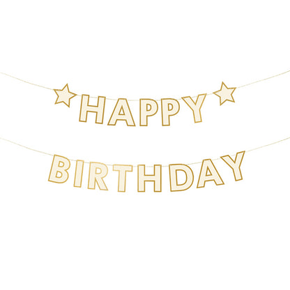 1 Bannergirlande - Happy Birthday Mix