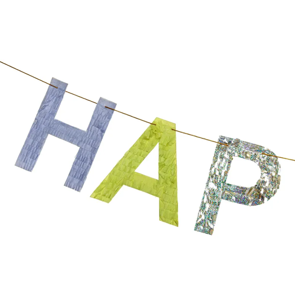 1 Bannergirlande - Happy Birthday - Mix
