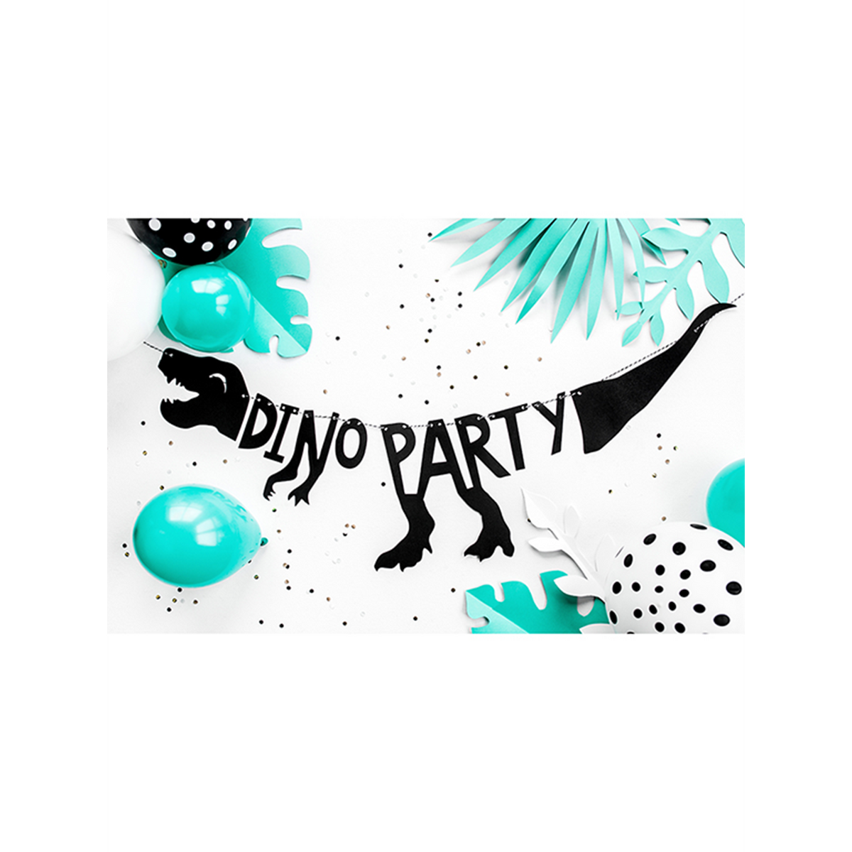 1 Bannergirlande - Dino Party