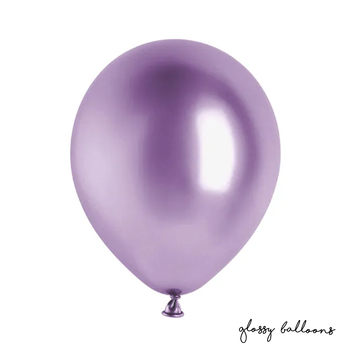 10 Luftballons - Ø 30cm - Glossy - Violett