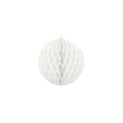 1 Wabenball - Ø 10cm - Weiß