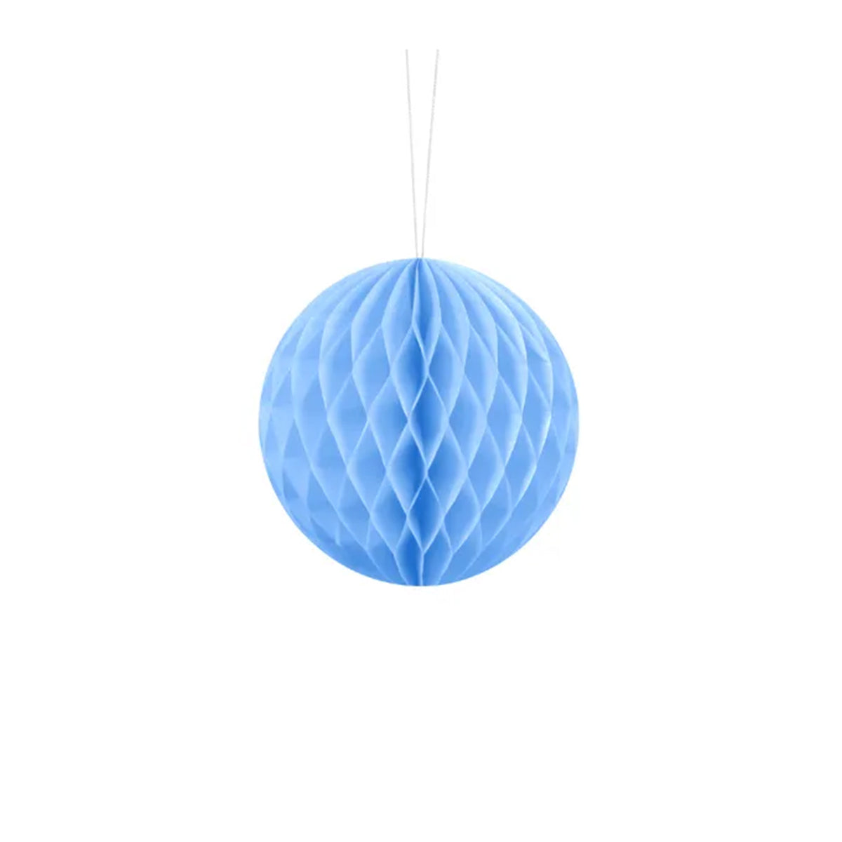 1 Wabenball - Hellblau - Ø 10cm