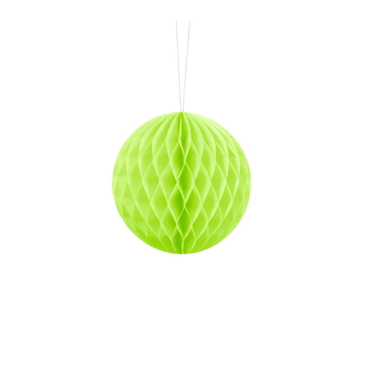 1 Wabenball - Apfelgrün - Ø 10cm