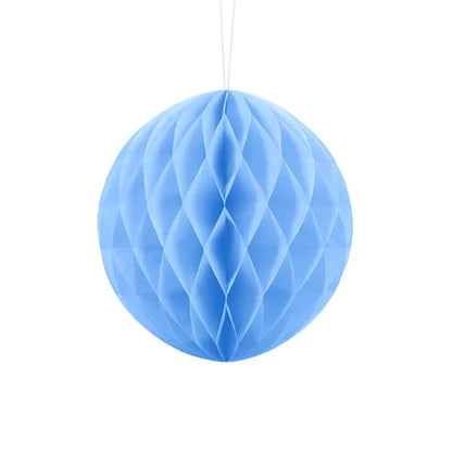 1 Wabenball XL - Hellblau - Ø 20cm