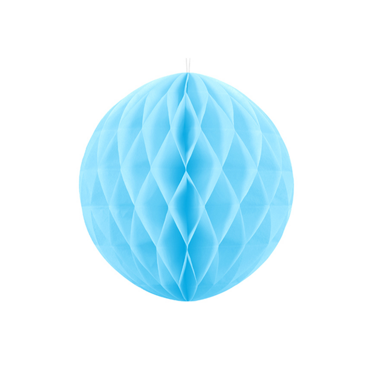 1 Wabenball XL - Ø 20cm - Hellblau