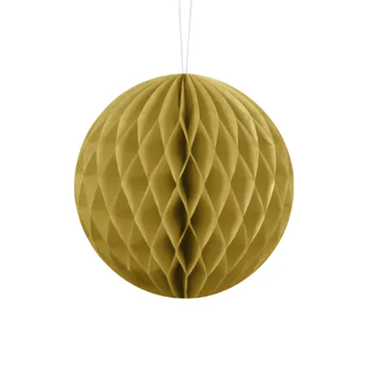 1 Wabenball XL - Ø 20cm - Gold