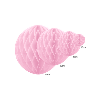1 Wabenball XL - Ø 20cm - Rosa