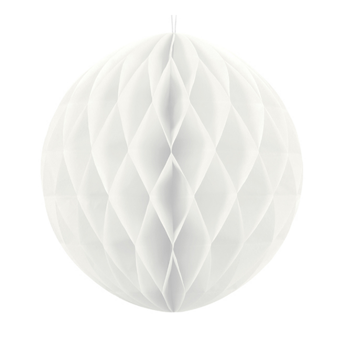1 Wabenball XXL - Ø 30cm - Weiß