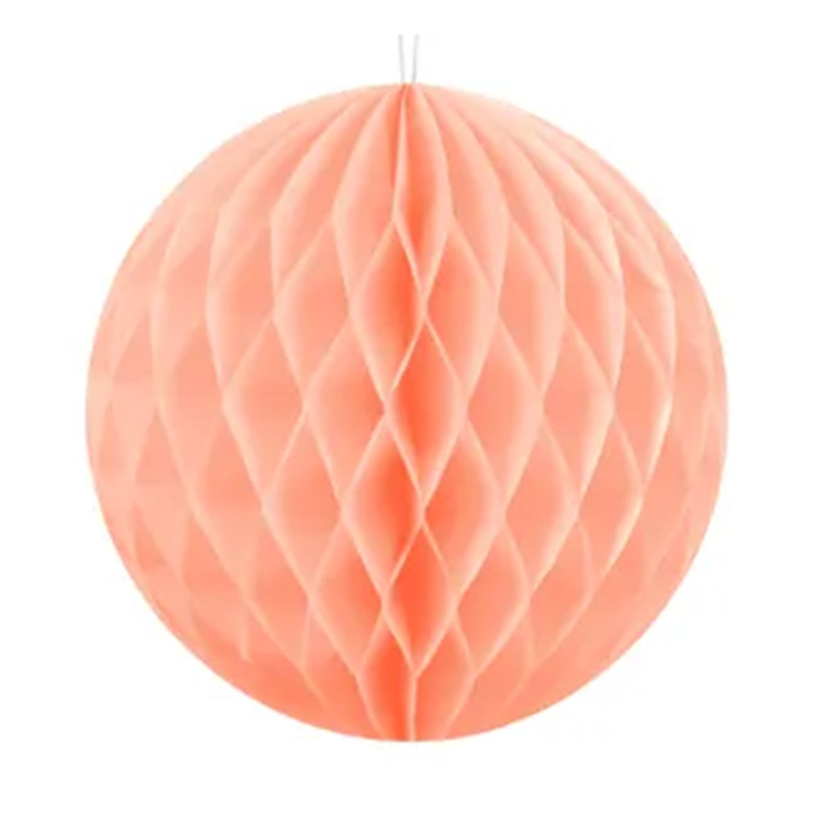 1 Wabenball XXL - Ø 30cm - Hellpfirsich
