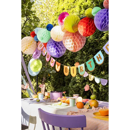 1 Wabenball XXL - Ø 30cm - Pistazie