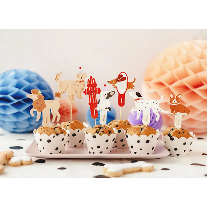7 Cake Topper - Dogs