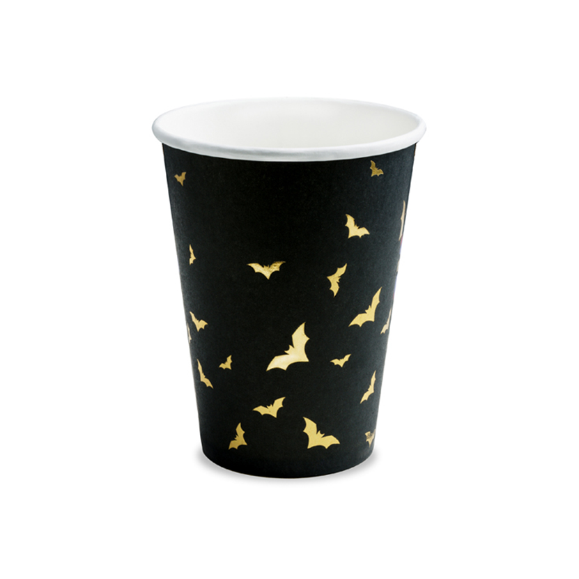 6 Pappbecher Trend - 220ml - Trick or Treat