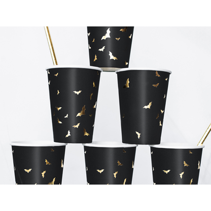 6 Pappbecher Trend - 220ml - Trick or Treat