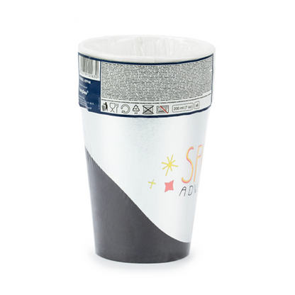 6 Pappbecher Trend - 200ml - Space Party